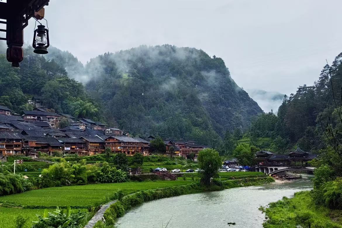 Langde Upper Village